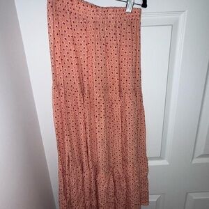 Floral Peach Skirt